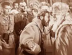 Vlada Zečević and Metropolitan Josif November 1944.
