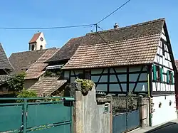 Half-timbered house