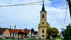 Church on Kossuth Street, Vokány.