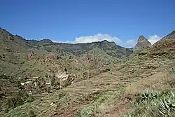 Above the Barranco de Benchijigua