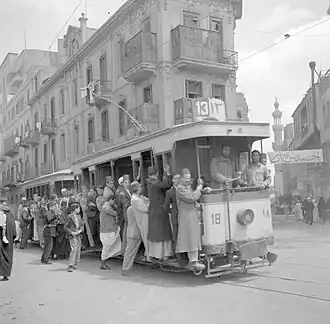 Cairo Tram in 1935