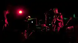 Vondelpark performing at the Arches, Glasgow in 2011