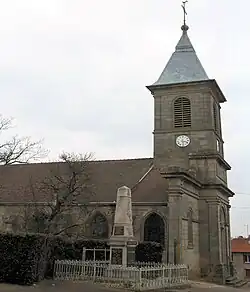 The church in Vougécourt