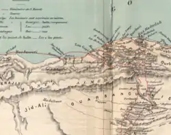 Coastal domains ruled by the Sultans of Maakhir