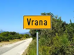 place name road sign