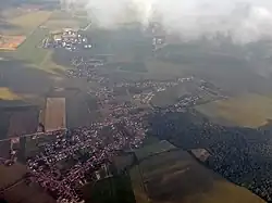 An aerial view of Grandfresnoy