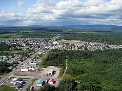 Aerial view of Saint-Honoré