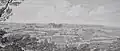 View of Meudon from Fleury. Jacques Rigaud, ca. 1730-40