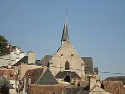 The church in Reugny