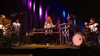 Vula Viel performing at the 2016 Songlines Festival