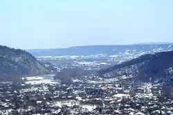 View of the city