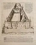 1603 engraving of the Fortress by Johann Leypoldt