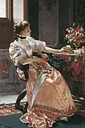 First roses, 1891