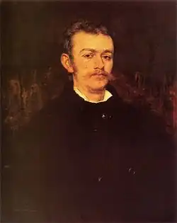 Oil painting of Tarnowski