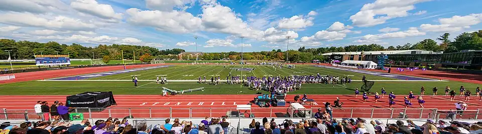 Panorama of W. B. Mason stadium