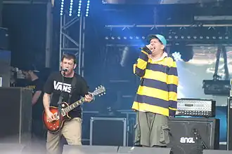 Aaron Dalbec and Aaron Bedard live at Hellfest 2013