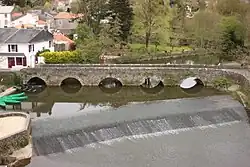 The Gallo-Roman bridge in Rocheserviere