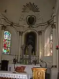 The main altar