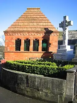 Tate's mausoleum at West Norwood Cemetery