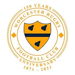 WRFC 150th Year Badge