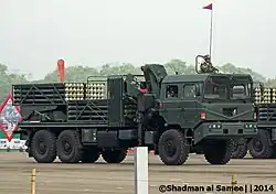unit of WS-22 MLR system