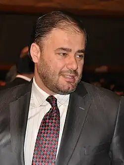 Al Jazeera director-general Wadah Khanfar; engineering degree 1990