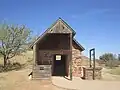 Waggoner Ranch commissary (1870s), relocated to the NRHC from Wichita County