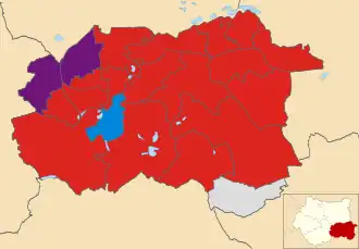 2014 results map