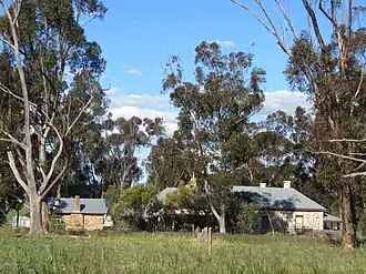 The heritage listed Walebing buildings in September 2021