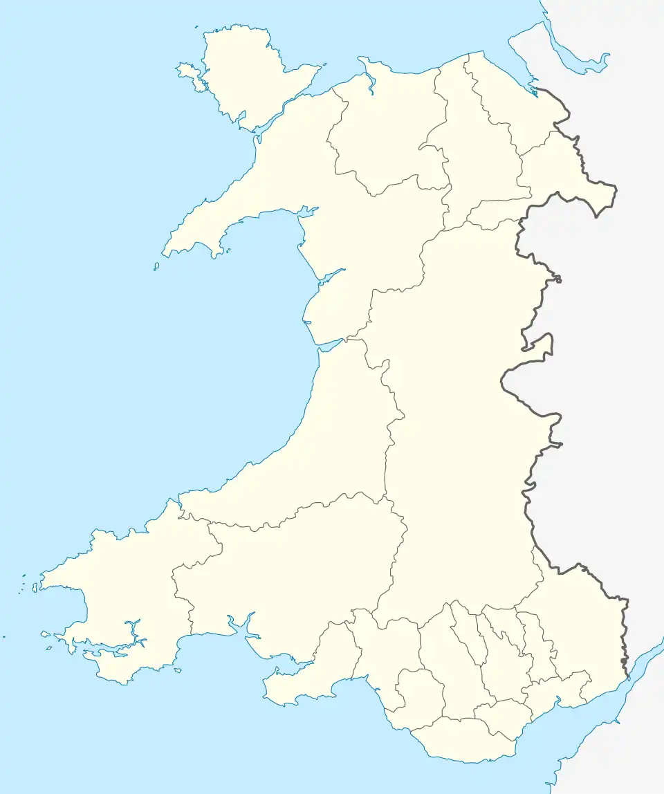 Sycharth Motte and Bailey Castle is located in Wales
