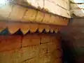 Crafted wall of the Mound of Dam Dam Peer