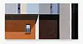 Roger Winter, Walls and Window, oil on canvas, 30 x 60 in, 2024