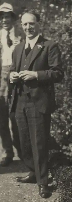 Photo of Walter de la Mare by Lady Otoline Morrell
