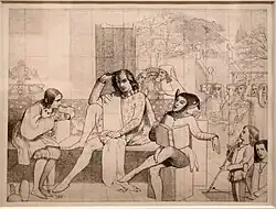 Drawing for Twelfth Night, Tate