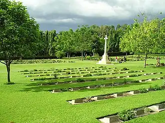 Burials and the Cross of Sacrifice