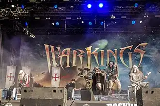 The band performing in 2025
