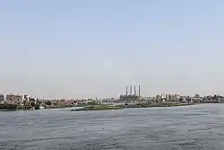Southern tip of Warraq Island
