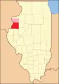 Between 1831 and 1835, Mercer County was temporarily attached to Warren until it could organize its own county government.[4]