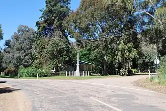 War memorial at Warrenbayne