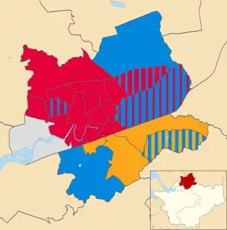 2021 results map