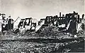 Warsaw Old Town Market Place, Barrs Side, photograph of 1945[15]