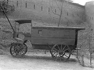 19th-century prison van known in Polish as kibitka