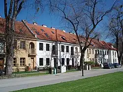 A pre-war housing estate in Old Bielany