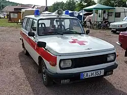 Wartburg 353W Tourist-based ambulance
