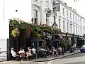 The listed terrace of 1 to 5 Warwick Place[3]