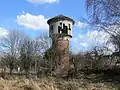 The water tower in Ribnitz-Damgarten West
