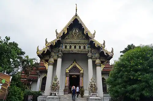 Facade of the main hall