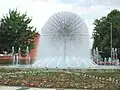 Roundabout fountain, Nuneaton, UK