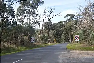 Entering Waterford Park, 2017