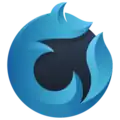 Waterfox logo used from 2015 to March 2019